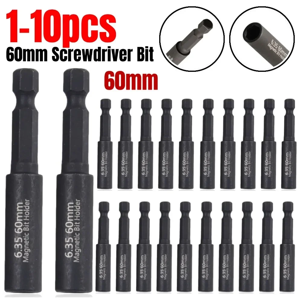 10-1pcs 60mm Magnetic Screwdriver Extension Bits Tips Holder 1/4Inch Hexagon Shank Kit Drill Bit Adapter Hand Tools Accessories
10-1pcs 60mm Magnetic Screwdriver Extension Bits Tips Holder 1/4Inch Hexagon Shank Kit Drill Bit Adapter Hand Tools Accessories