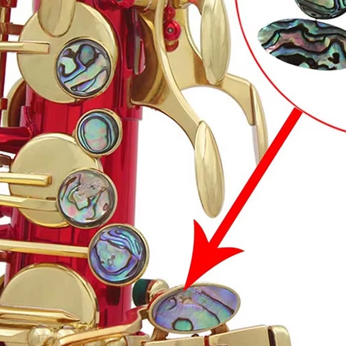 9 шт., набор ключей из ракушки саксофона, натуральные ключи из ракушки морского ушка для тенора/альта/сопрано-саксофона, аксессуары для деревянных духовых инструментов
9 шт., набор ключей из ракушки саксофона, натуральные ключи из ракушки морского ушка для тенора/альта/сопрано-саксофона, аксессуары для деревянных духовых инструментов