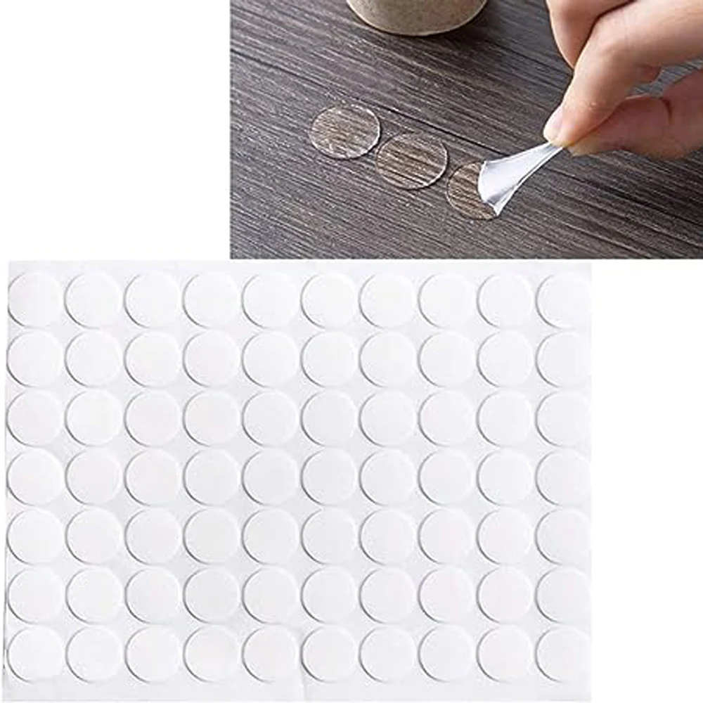 70 Pcs Adhesive Transparent Dots Waterproof Dot Glue Stickers Traceless Round Sticky Dots
70 Pcs Adhesive Transparent Dots Waterproof Dot Glue Stickers Traceless Round Sticky Dots