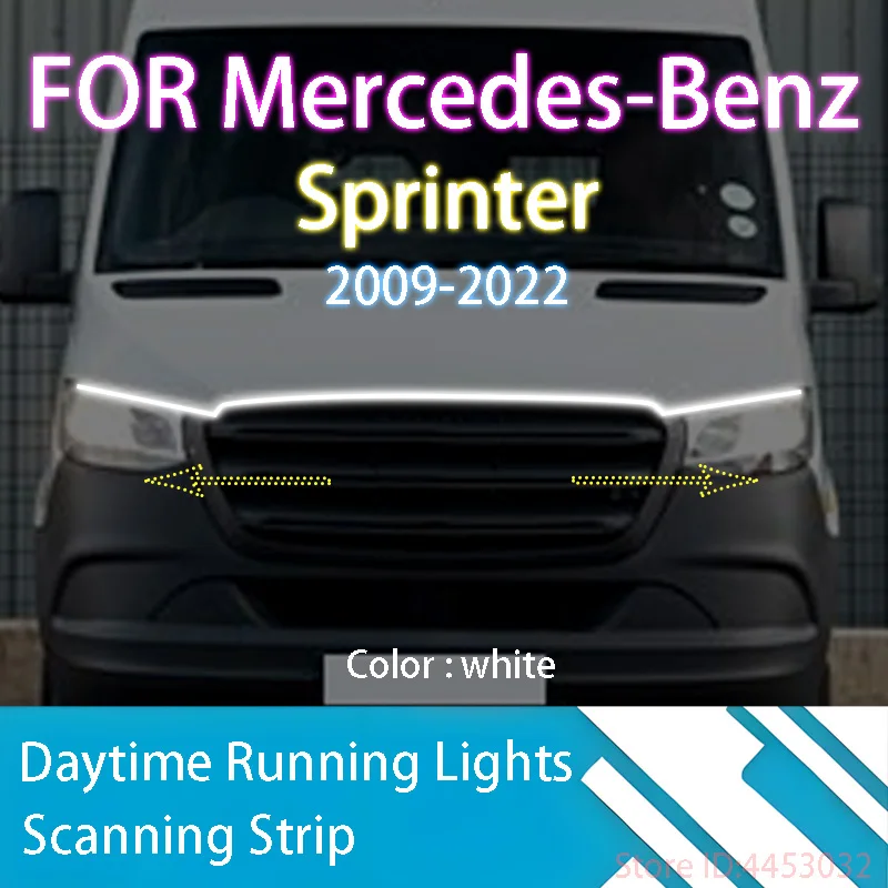 For Mercedes-Benz Sprinter 2009-2022 LED DRL Daytime Running Light Scan Starting Light Driving Guide Decorative Lamps 12V
For Mercedes-Benz Sprinter 2009-2022 LED DRL Daytime Running Light Scan Starting Light Driving Guide Decorative Lamps 12V
