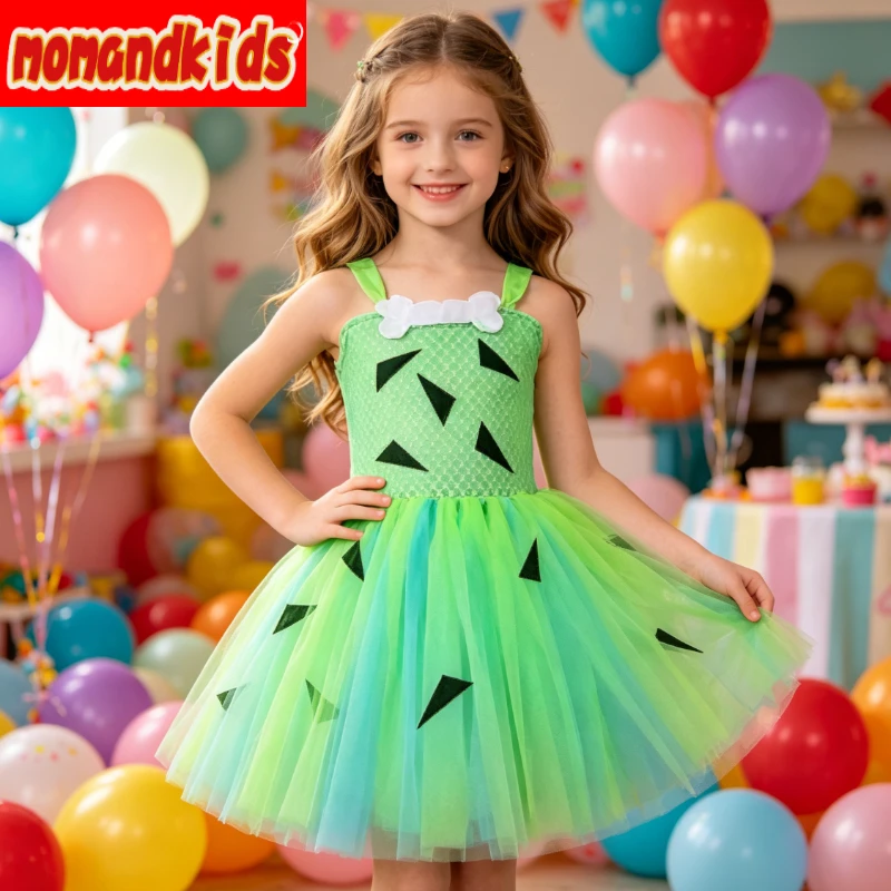 Stone Age Themed Spotted Tulle Outfit with Classic Jagged Details, Ideal for Stage Performances and Holiday Portrait Photography
Stone Age Themed Spotted Tulle Outfit with Classic Jagged Details, Ideal for Stage Performances and Holiday Portrait Photography