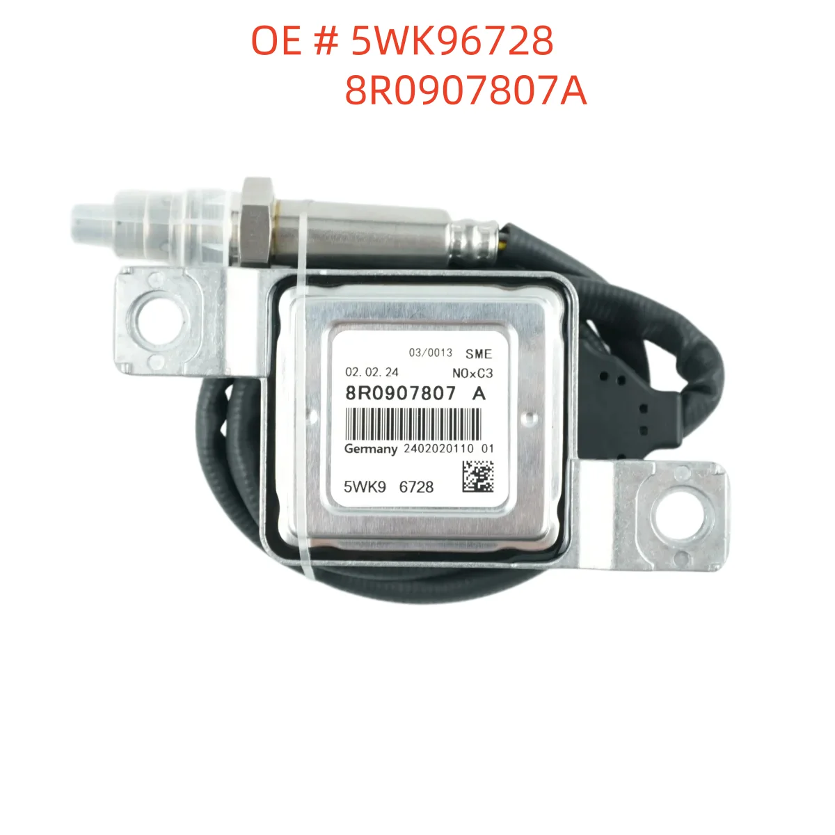 High quality12V 5WK96728 8R0907807A NOX SENSOR Nitrogen Oxygen Sensor for Audi
High quality12V 5WK96728 8R0907807A NOX SENSOR Nitrogen Oxygen Sensor for Audi