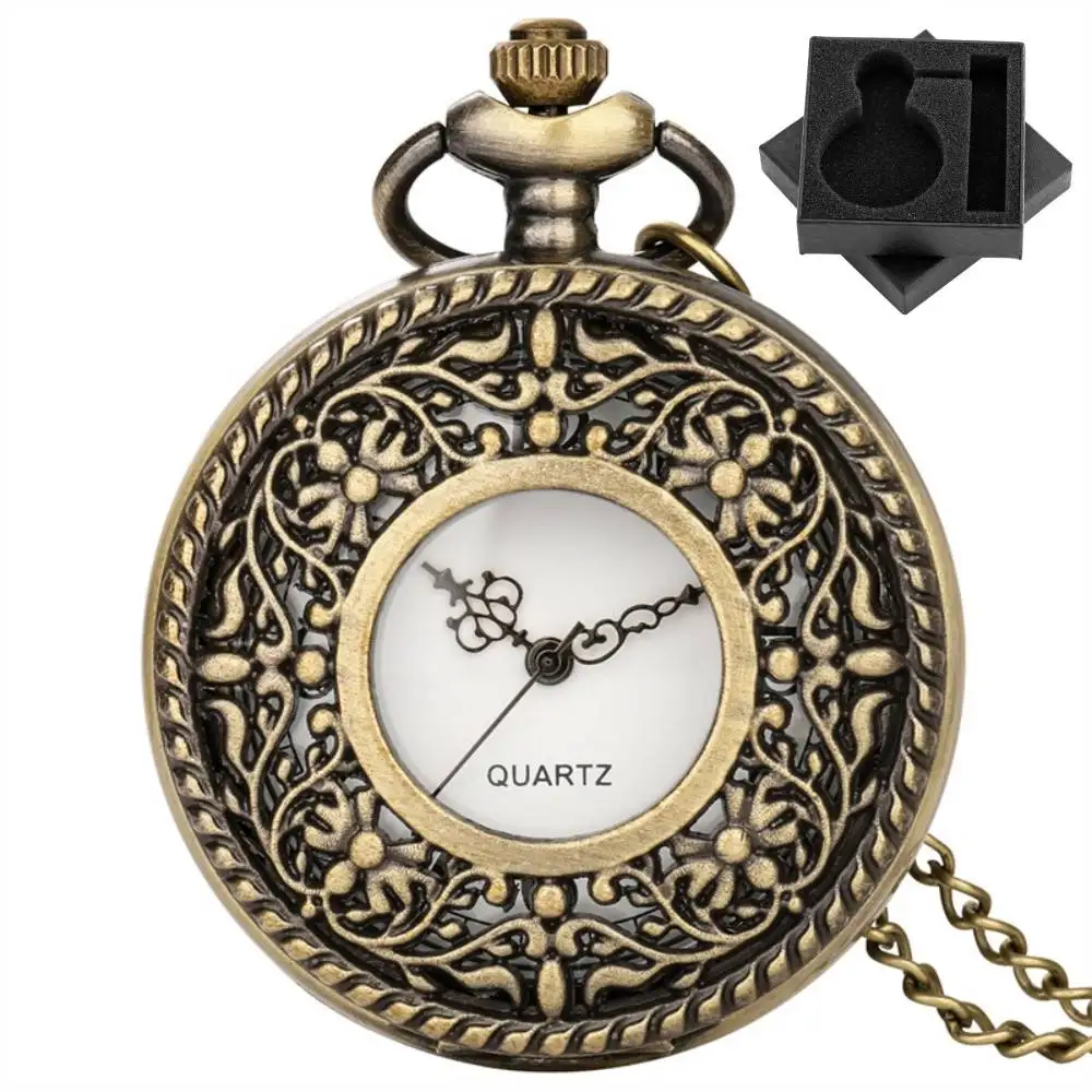 Ретро стильные полые цветы Half Hunter кварцевые карманные часы арабские цифры циферблат ожерелье кулон часы антикварный подарок унисекс
Ретро стильные полые цветы Half Hunter кварцевые карманные часы арабские цифры циферблат ожерелье кулон часы антикварный подарок унисекс