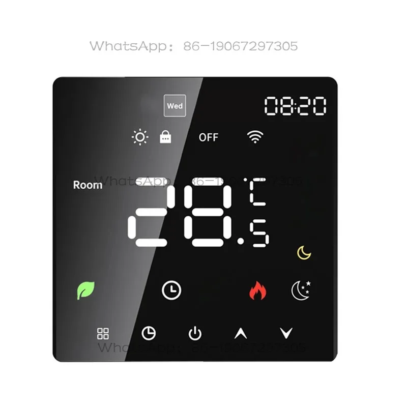 Smart Thermostat for Home Touchscreen Programmable Temperature Control Auto Manual Mode Digital
Smart Thermostat for Home Touchscreen Programmable Temperature Control Auto Manual Mode Digital