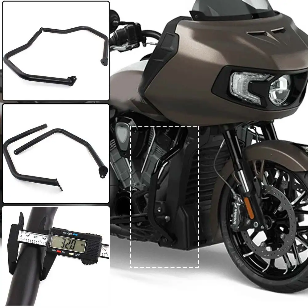 For Indian Challenger Chieftain Roadmaster Pursuit 2020-2025 Motorcycle Engine Guard Front Bumper Highway Crash Bars Protection
For Indian Challenger Chieftain Roadmaster Pursuit 2020-2025 Motorcycle Engine Guard Front Bumper Highway Crash Bars Protection