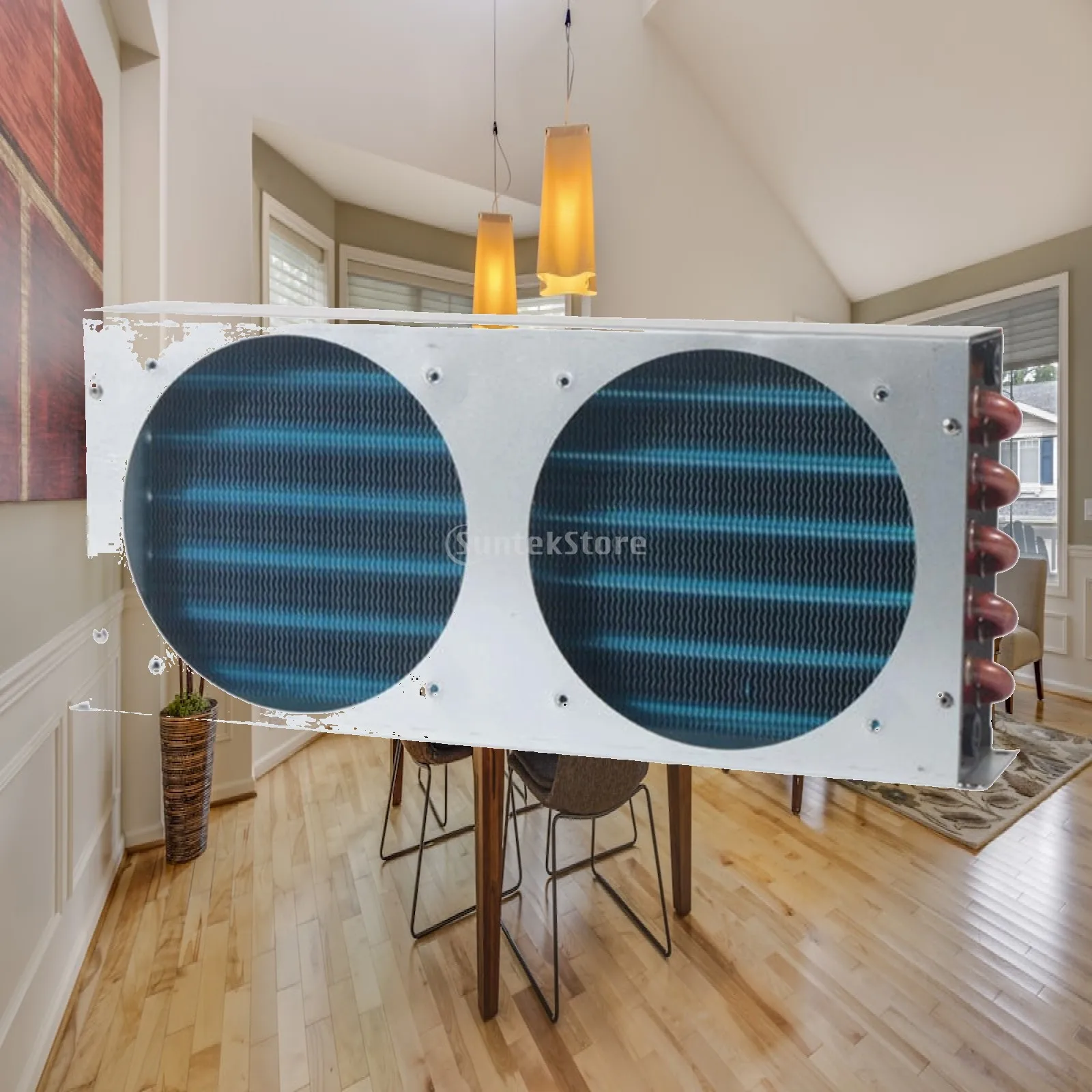 Small Air and Water Cooling Radiator Metal Fin Coil Refrigerator Condenser for Freezer Heat Exchanger Replacement
Small Air and Water Cooling Radiator Metal Fin Coil Refrigerator Condenser for Freezer Heat Exchanger Replacement