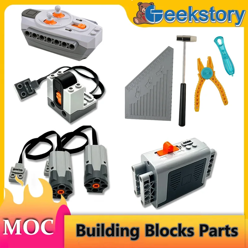 M Motor Remote Receiver Technology Building Blocks Parts Power Functions Set With Battery Box Modified Bricks Toys Accessories
M Motor Remote Receiver Technology Building Blocks Parts Power Functions Set With Battery Box Modified Bricks Toys Accessories