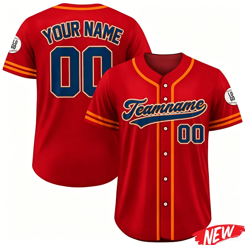 Personalized Baseball Jersey For Men Summer Outdoor Sports Button Shirt Custom Team Name Baseball Short Sleeve Oversized Shirt
Personalized Baseball Jersey For Men Summer Outdoor Sports Button Shirt Custom Team Name Baseball Short Sleeve Oversized Shirt