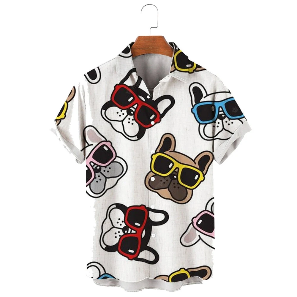 HX Mens Shirts Fashion Brand Funny Dogs Printed Tops Casual Beach Shirts Men's Clothing Ropa Hombre Dropshipping
HX Mens Shirts Fashion Brand Funny Dogs Printed Tops Casual Beach Shirts Men's Clothing Ropa Hombre Dropshipping