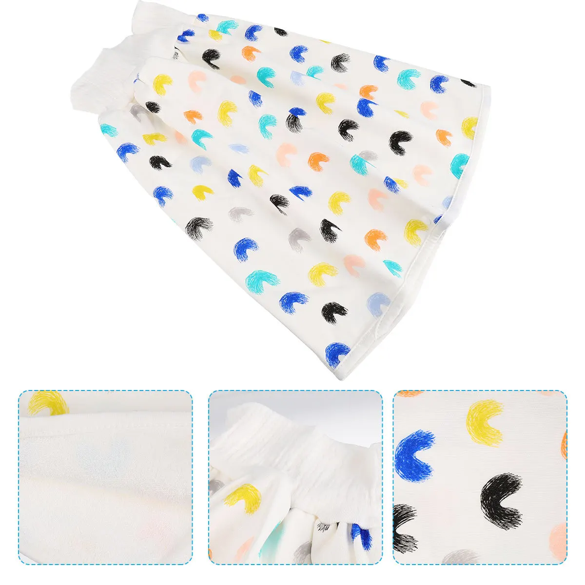 1Pcs High Waist Diaper Skirt Folding Comfortable Baby Training Pants Leak-Proof Washable Soft Breathable Baby Nappy Skirt M 
1Pcs High Waist Diaper Skirt Folding Comfortable Baby Training Pants Leak-Proof Washable Soft Breathable Baby Nappy Skirt M