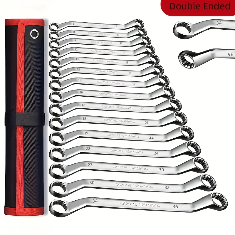 Набор сверхдлинных ключей из 8 предметов. Двусторонний ключ Torx 6–24 мм, двойного назначения, с высоким крутящим моментом, с сумкой для хранения, процесс полировки зеркал с защитой от ржавчины, используется для ремонта автомобилей и дома своими руками.
Набор сверхдлинных ключей из 8 предметов. Двусторонний ключ Torx 6–24 мм, двойного назначения, с высоким крутящим моментом, с сумкой для хранения, процесс полировки зеркал с защитой от ржавчины, используется для ремонта автомобилей и дома своими руками.