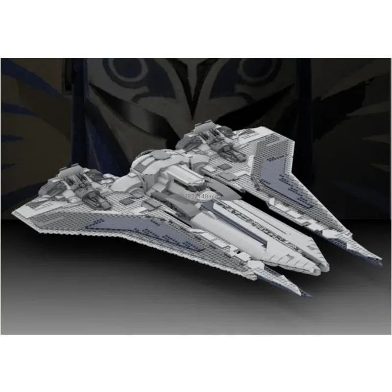 2840 деталей: Конструктор «Звездный истребитель Ком'рк Мк III» из серии «Мандалорец» (MOC UCS), креативные идеи, детские игрушки, подарок на день рождения
2840 деталей: Конструктор «Звездный истребитель Ком'рк Мк III» из серии «Мандалорец» (MOC UCS), креативные идеи, детские игрушки, подарок на день рождения