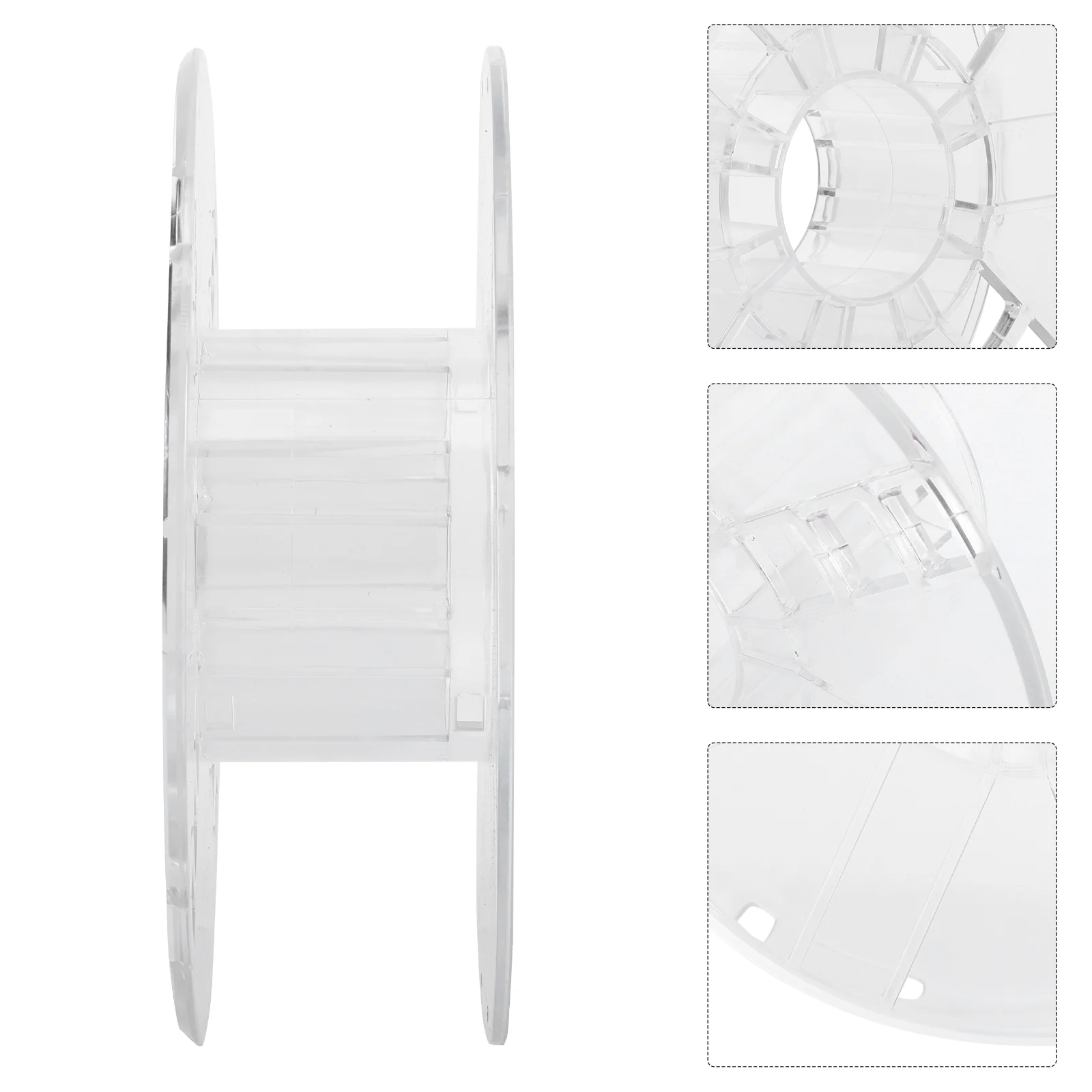 Plastic Spool for 3D Printer Hollow Bobbin Reel 1KG Filament Holder Smooth Easy Install Practical Use 3D
Plastic Spool for 3D Printer Hollow Bobbin Reel 1KG Filament Holder Smooth Easy Install Practical Use 3D