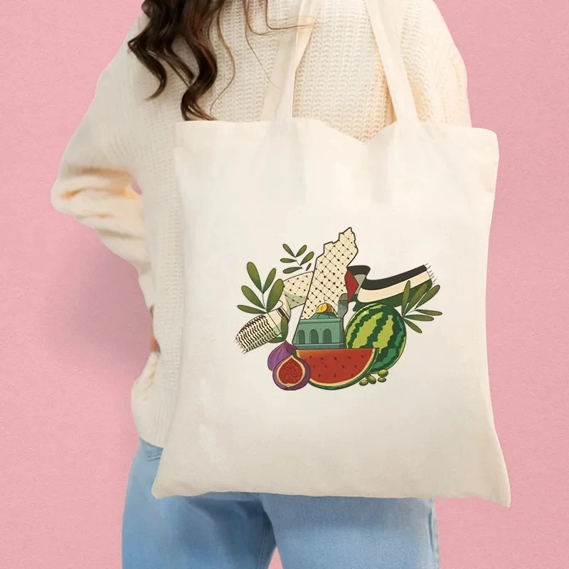 Arabic Olive Map Canvas Shopping Bag Outdoor Party Art Bag Travel Shoulder Bag Girls' Large Capacity Handbag
Arabic Olive Map Canvas Shopping Bag Outdoor Party Art Bag Travel Shoulder Bag Girls' Large Capacity Handbag