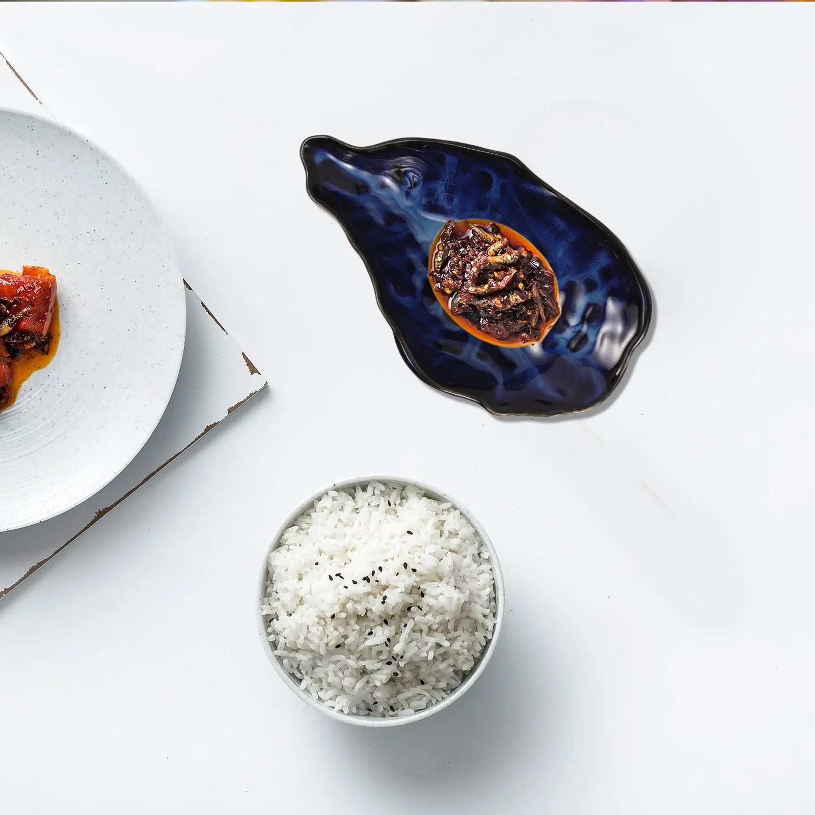 Керамическая тарелка в форме ракушки в японском стиле (эффект обжига) для отелей и ресторанов, для соевого соуса, приправ и небольших закусок
Керамическая тарелка в форме ракушки в японском стиле (эффект обжига) для отелей и ресторанов, для соевого соуса, приправ и небольших закусок