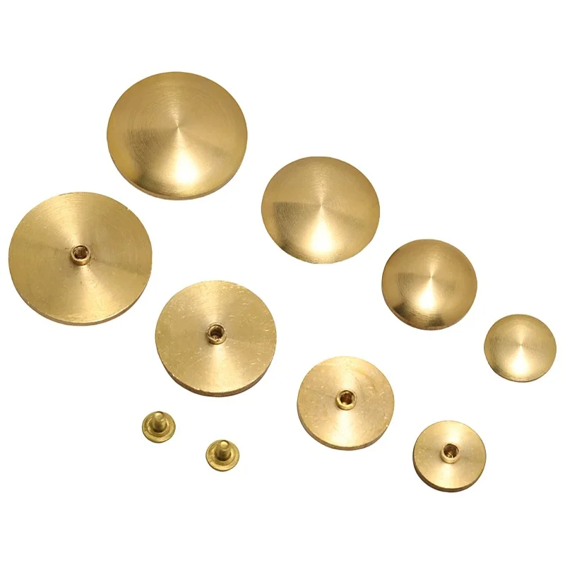 Brass Curved Round Cake Cloth Nail Wheel Nail Belt Screw Pure Copper DIY Handmade Luggage Leather Hardware Accessories
Brass Curved Round Cake Cloth Nail Wheel Nail Belt Screw Pure Copper DIY Handmade Luggage Leather Hardware Accessories