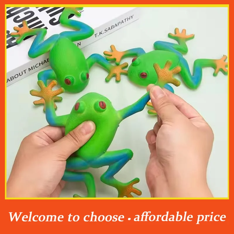 Xm 1Pc Soft Rubber Fake Frog Sensory Game Excellent Gift For Children Mischief Simulation Frog Model Tricky Decompress Frog Toy
Xm 1Pc Soft Rubber Fake Frog Sensory Game Excellent Gift For Children Mischief Simulation Frog Model Tricky Decompress Frog Toy