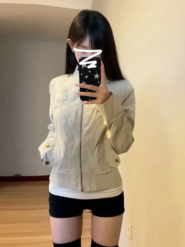 Корейская короткая женская куртка с рукавами, осень 2022, новый дизайн, уникальный супер красивый американский рукав на молнии
Корейская короткая женская куртка с рукавами, осень 2022, новый дизайн, уникальный супер красивый американский рукав на молнии