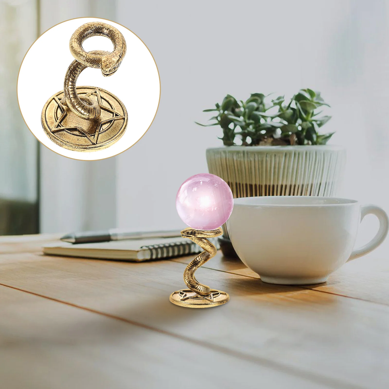 Creative Snake Design Crystal Sphere Gemstone Ball Metal Display Base For Rock Stone Globe Egg Stable Alloy Holder Rock Display
Creative Snake Design Crystal Sphere Gemstone Ball Metal Display Base For Rock Stone Globe Egg Stable Alloy Holder Rock Display