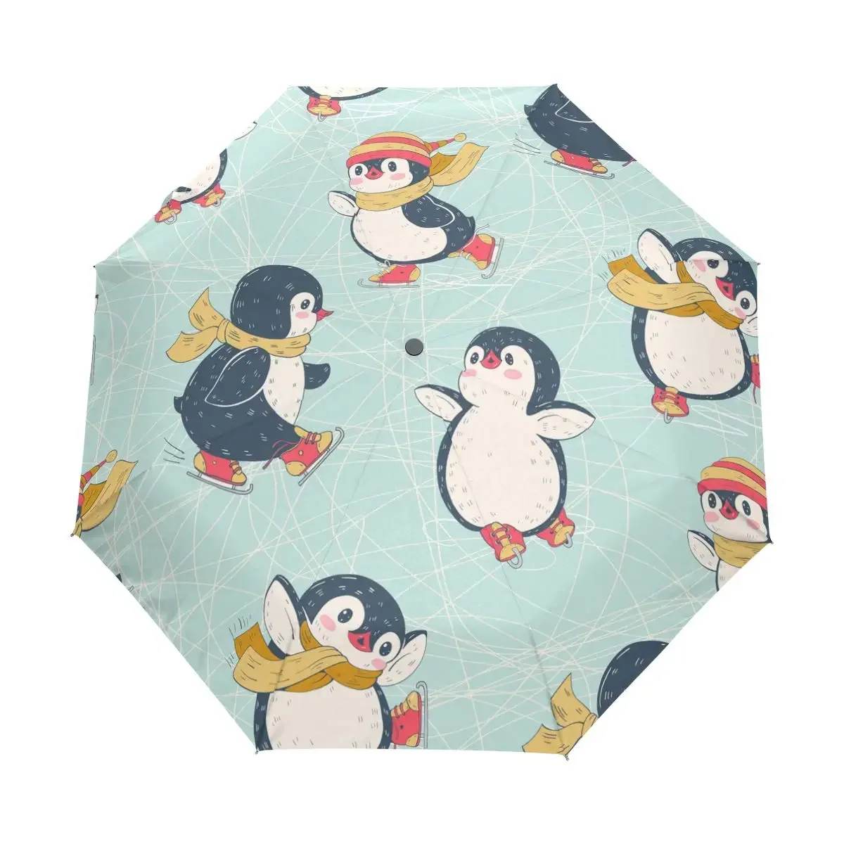 Cartoon Penguin Folding Umbrella Cute Funny Antarctic Animals Compact Windproof Travel Umbrellas Rain Sun for Adults Teens Kids
Cartoon Penguin Folding Umbrella Cute Funny Antarctic Animals Compact Windproof Travel Umbrellas Rain Sun for Adults Teens Kids