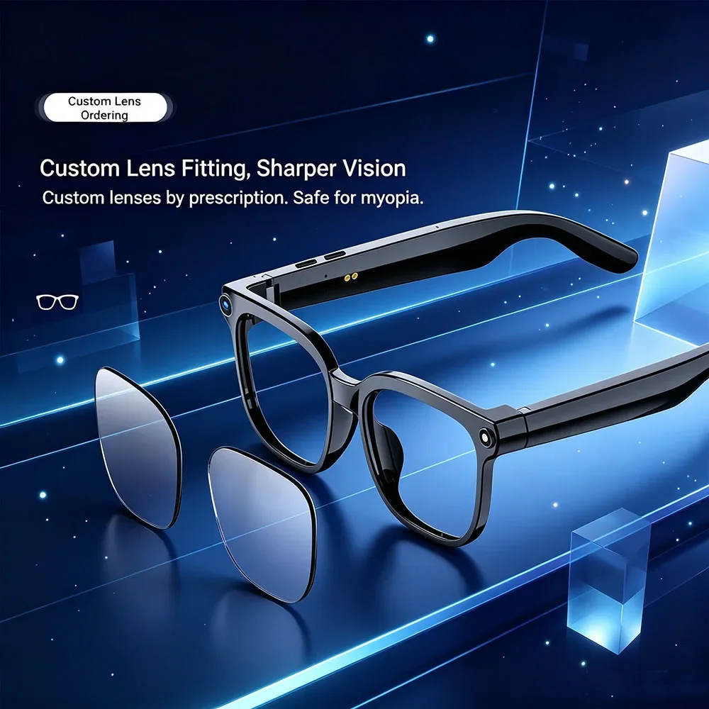 8K HD Photochromic AI Smart Glasses Multifunction Bluetooth Call Camera Music Player Voice Translation Assistant
8K HD Photochromic AI Smart Glasses Multifunction Bluetooth Call Camera Music Player Voice Translation Assistant