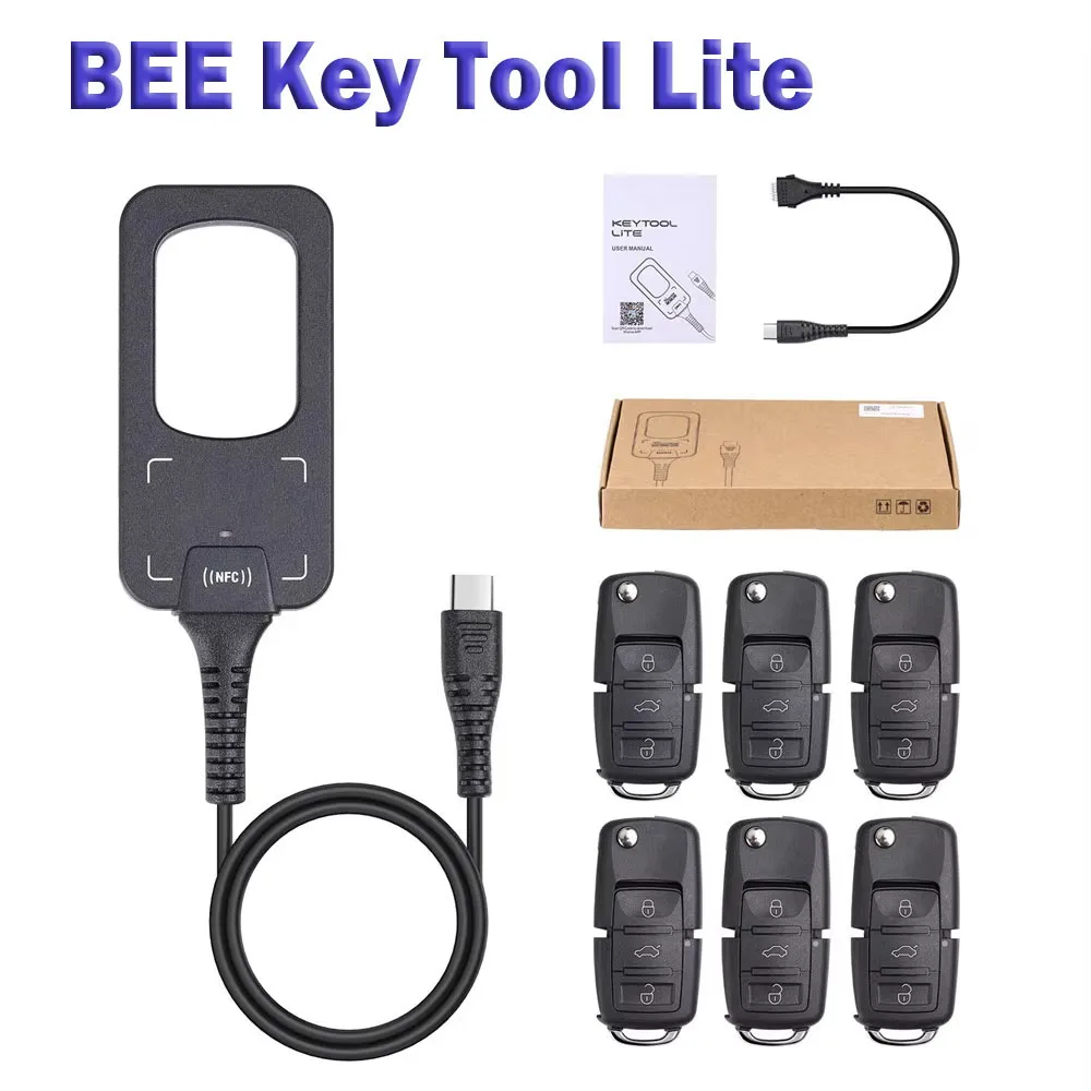 Frequency Detection Super Chip Clone Tool BEE Key Programmer Wired Wireless Remote Control Transponder Lite
Frequency Detection Super Chip Clone Tool BEE Key Programmer Wired Wireless Remote Control Transponder Lite