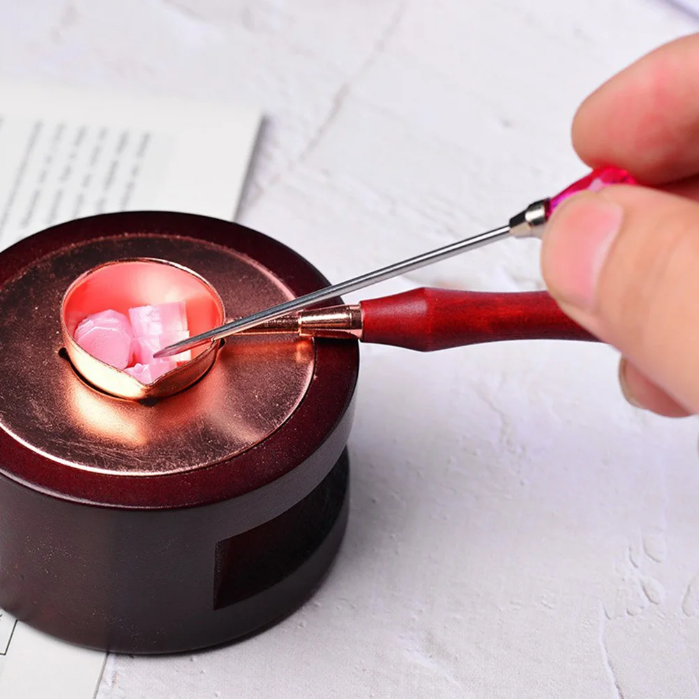 2Pcs Stirring Spoons for Wax Excellent Workmanship Compact Design Seal Wax Stirrer Sticks Melting Warmer Accessories Kit
2Pcs Stirring Spoons for Wax Excellent Workmanship Compact Design Seal Wax Stirrer Sticks Melting Warmer Accessories Kit