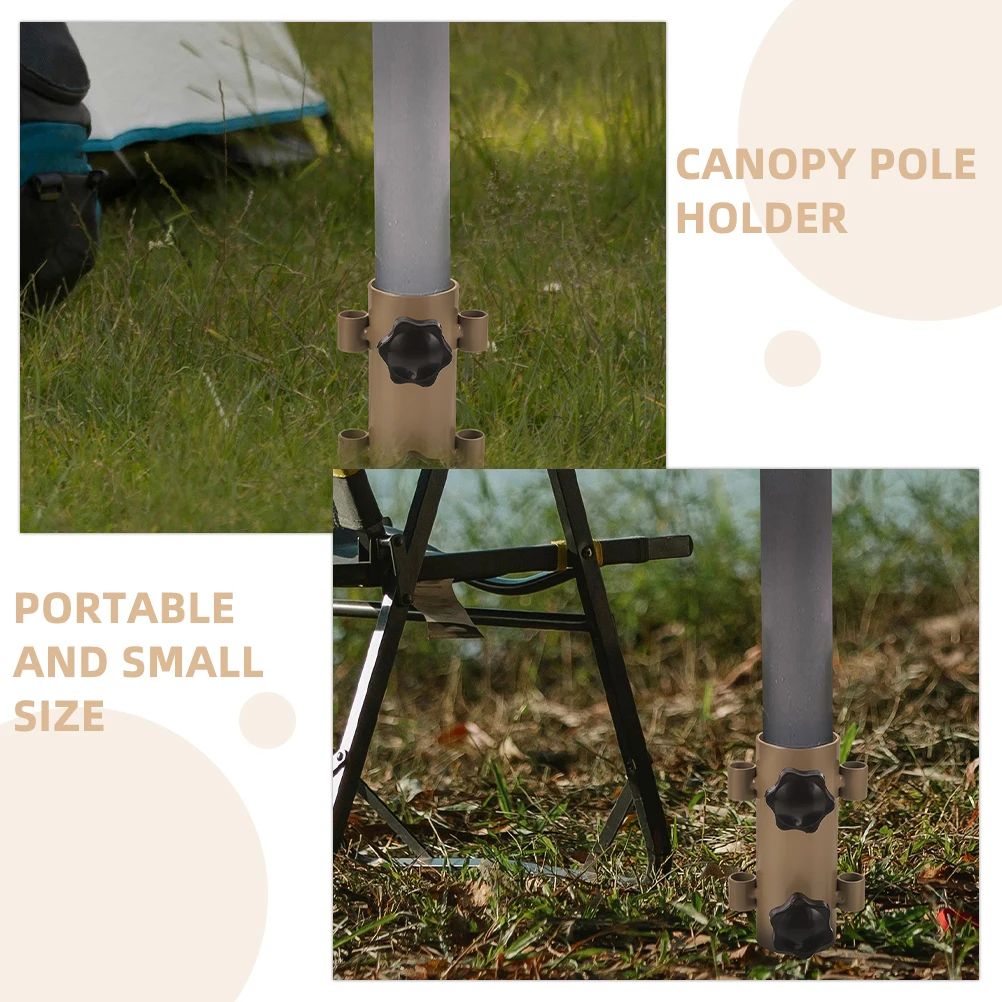 2pcs Aluminum Alloy Canopy Pole Fixer Strong Durable Tent Rod Holder Portable Windproof Camping Awnings Tents Accessories Heavy
2pcs Aluminum Alloy Canopy Pole Fixer Strong Durable Tent Rod Holder Portable Windproof Camping Awnings Tents Accessories Heavy
