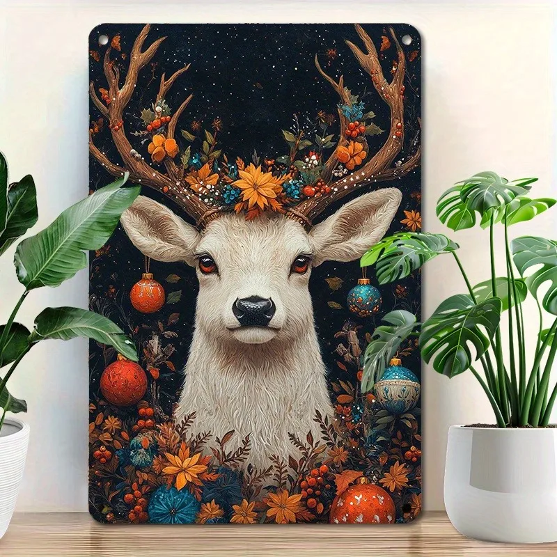 1pc Deer Theme Tin Signs for Holiday, Metal Wall Decor Plaques, Perfect for Farmhouse Kitchen, Bar, Cafe, Wall Art Home Decor
1pc Deer Theme Tin Signs for Holiday, Metal Wall Decor Plaques, Perfect for Farmhouse Kitchen, Bar, Cafe, Wall Art Home Decor
