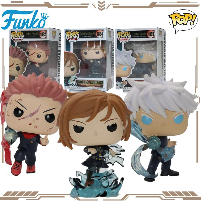 Оригинальные фигурки Funko POP Jujutsu Kaisen: Юдзи Итадори, Нобара Кугисаки, Сатору Годжо — коллекционные игрушки для мальчиков и девочек, подарок
Оригинальные фигурки Funko POP Jujutsu Kaisen: Юдзи Итадори, Нобара Кугисаки, Сатору Годжо — коллекционные игрушки для мальчиков и девочек, подарок