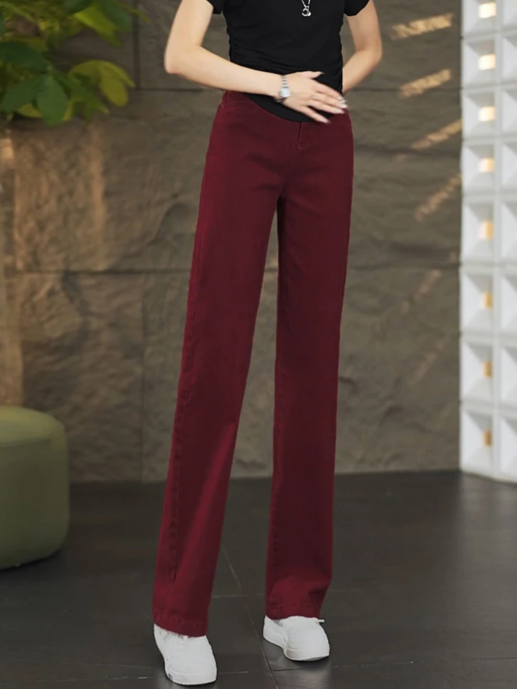 High Waist Straight Leg Jeans Women's Casual Loose Fit Vintage Wide Leg Pants Spring Autumn New Style Slimming Effect
High Waist Straight Leg Jeans Women's Casual Loose Fit Vintage Wide Leg Pants Spring Autumn New Style Slimming Effect