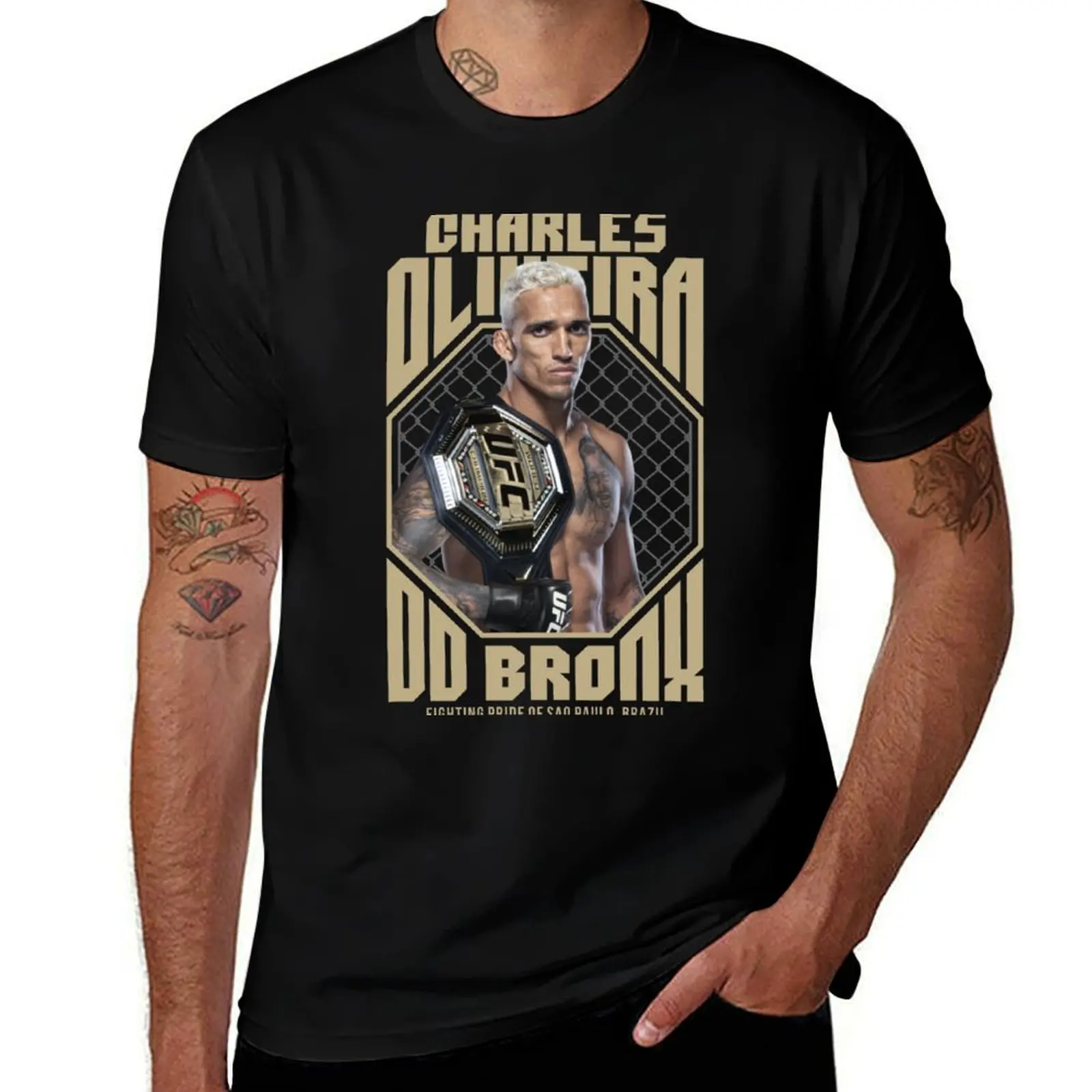 CHARLES OLIVEIRA T-Shirt funny costumes T-shirts oversize cotton graphic tees custom shirt Men's clothing
CHARLES OLIVEIRA T-Shirt funny costumes T-shirts oversize cotton graphic tees custom shirt Men's clothing