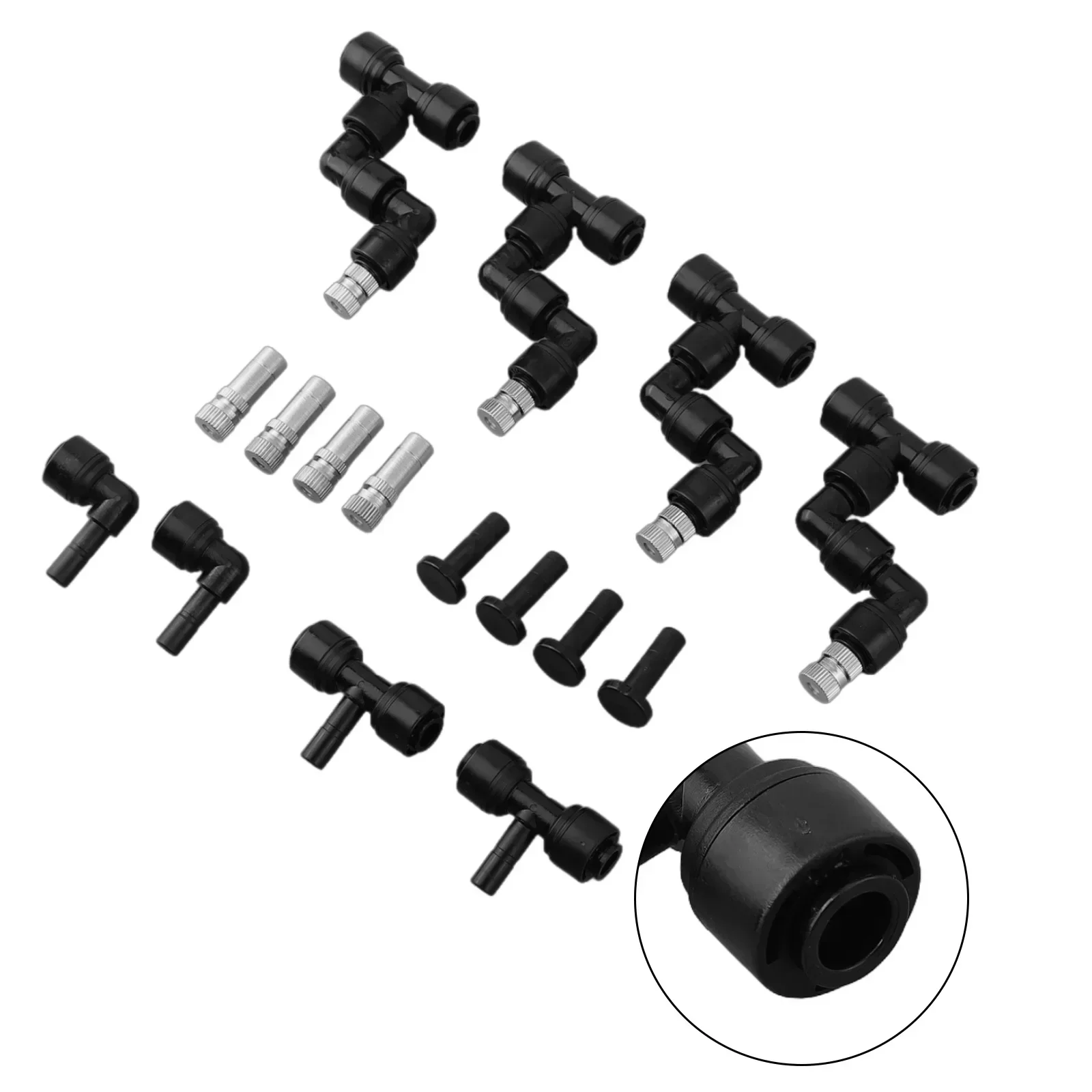 Reptile Misting Nozzles with 360 Degree Adjustment for Providing Humidity in Terrariums and Outdoor Gardens Components
Reptile Misting Nozzles with 360 Degree Adjustment for Providing Humidity in Terrariums and Outdoor Gardens Components