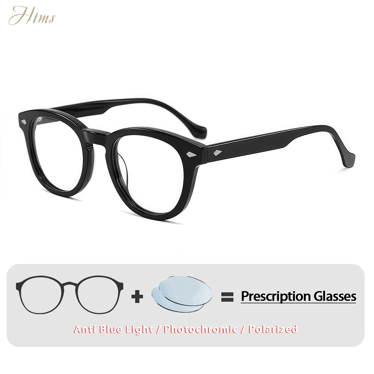 HTMS Oval Frame Prescription Glasses for Nearsightedness Lightweight Stylish Men Women Eyeglasses High Quality Comfortable
HTMS Oval Frame Prescription Glasses for Nearsightedness Lightweight Stylish Men Women Eyeglasses High Quality Comfortable
