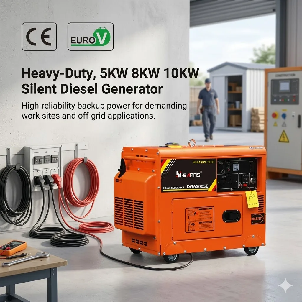 5KW 8KW 10KW 50Hz Single Phase Silent Diesel Generator For House
5KW 8KW 10KW 50Hz Single Phase Silent Diesel Generator For House