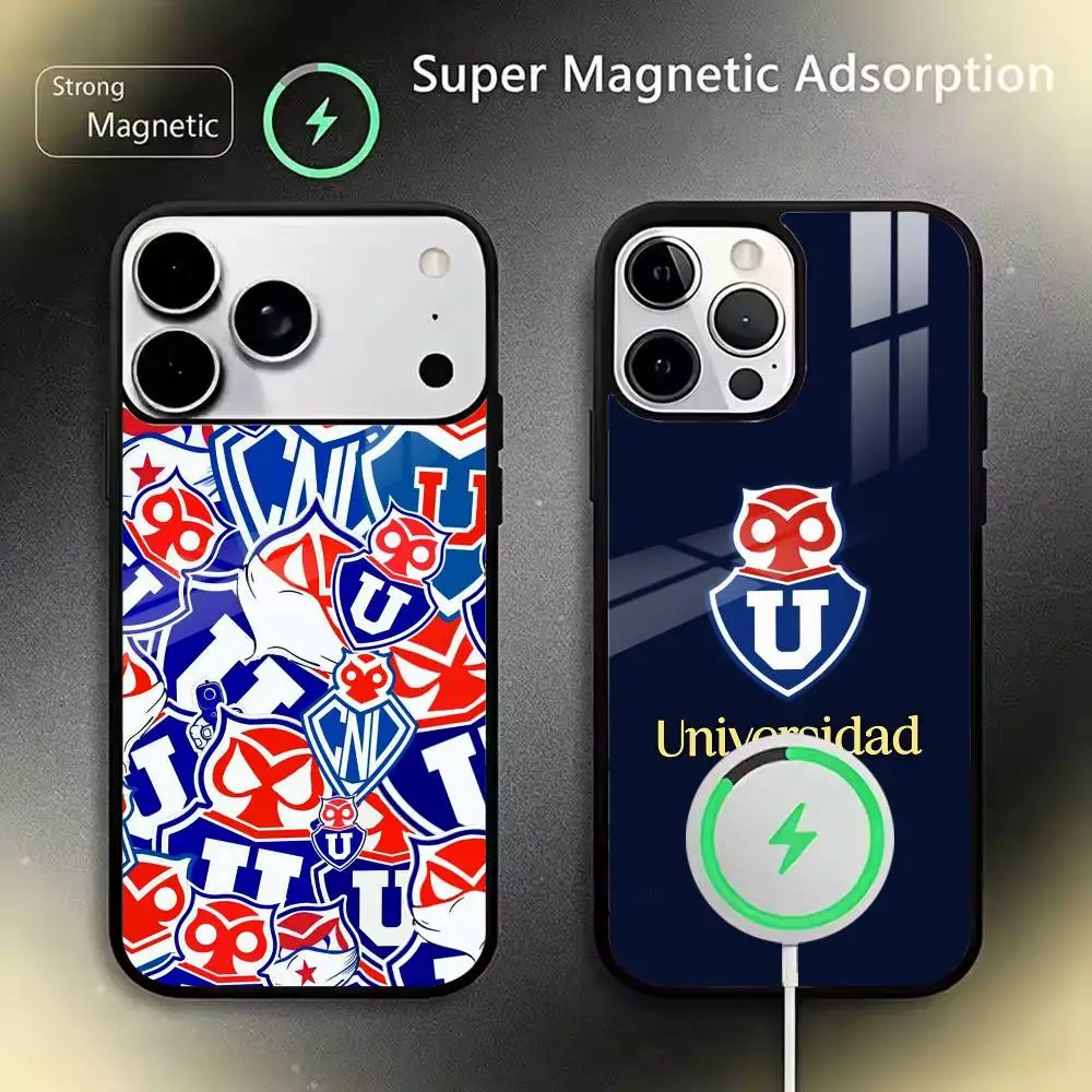 C-Club U-Universidad de -Chile Phone Case For IPhone17 16 15 14 13 12 11 Pro Max 16/15/14Plus Wireless Charger Cover Funda
C-Club U-Universidad de -Chile Phone Case For IPhone17 16 15 14 13 12 11 Pro Max 16/15/14Plus Wireless Charger Cover Funda