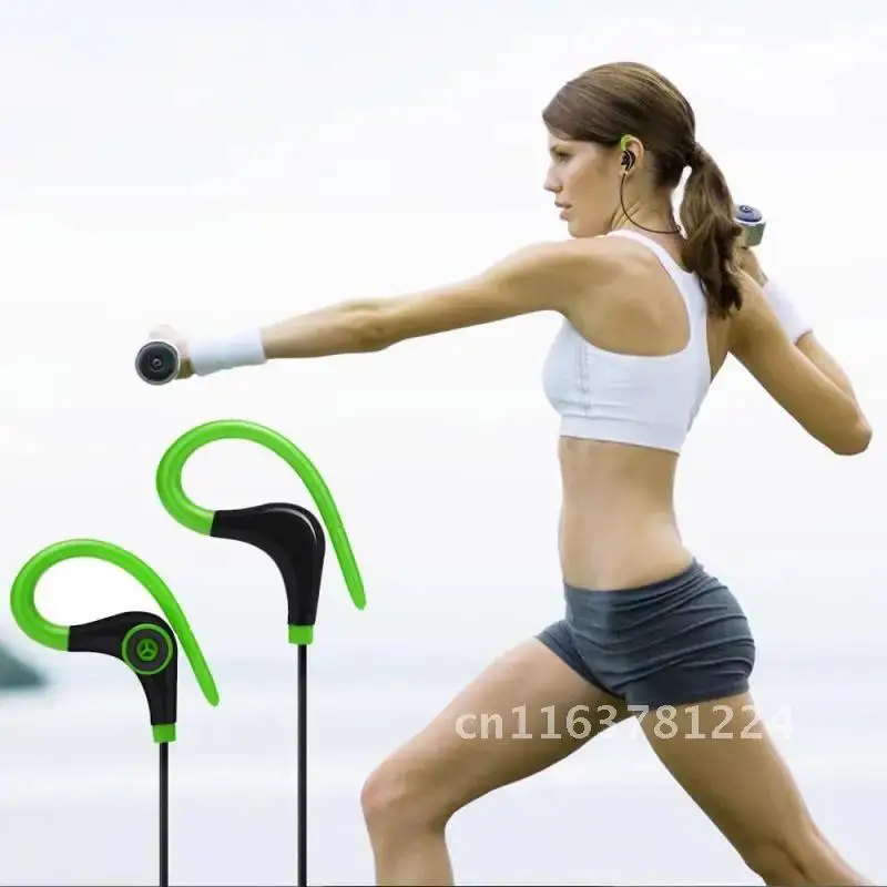 Sport Wireless Earphone Stereo Ear-hook Sports Noise Reduction Earphones With Microphone Headset For IPhone Huawei
Sport Wireless Earphone Stereo Ear-hook Sports Noise Reduction Earphones With Microphone Headset For IPhone Huawei