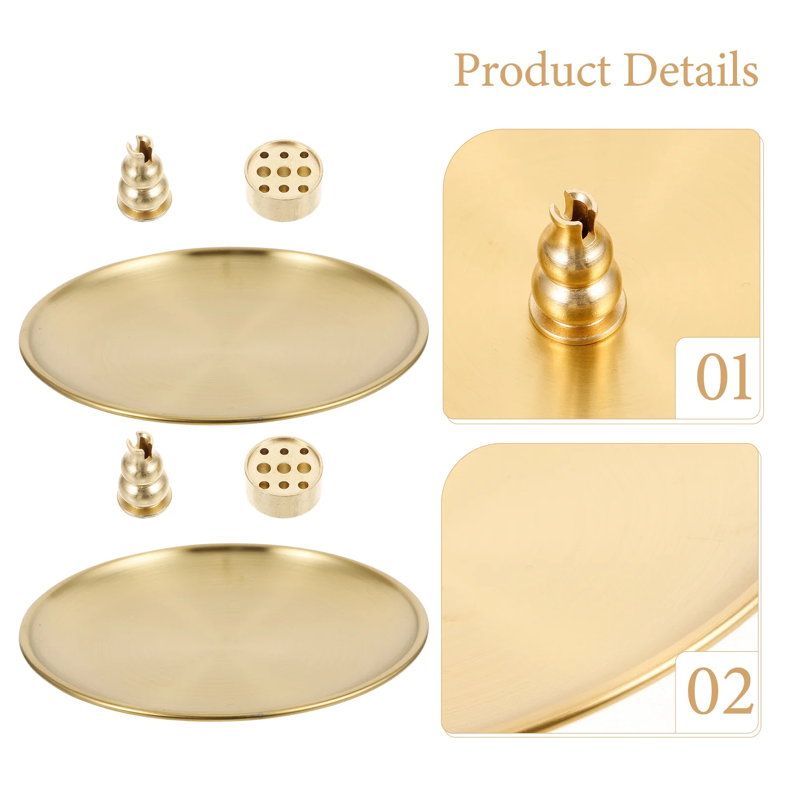 1Set Retro Brass Incense Stick Holder Desktop Incense Burner for Home Party Cafe Office Relaxation Censer Holder
1Set Retro Brass Incense Stick Holder Desktop Incense Burner for Home Party Cafe Office Relaxation Censer Holder