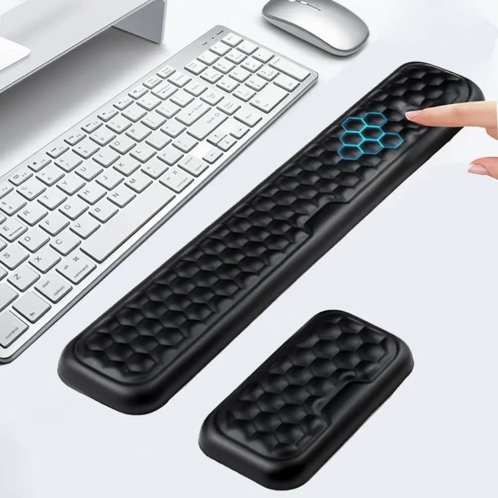 2Pcs/Set Slow Rebound Mouse Wrist Support Pad Wrist Rest Creative Wristband Mouse Mat PU Non-Slip Base Waterproof
2Pcs/Set Slow Rebound Mouse Wrist Support Pad Wrist Rest Creative Wristband Mouse Mat PU Non-Slip Base Waterproof