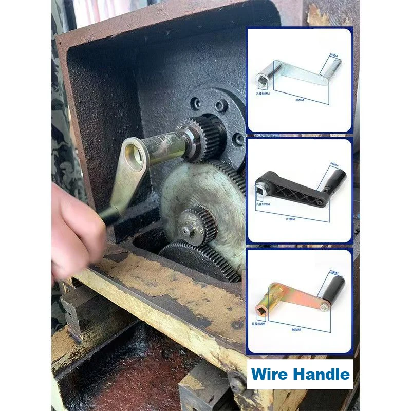 1/2/5Pcs Z-Shaped Hand Wire Cylinder Crank Handle Manual Wheel Shaking Square/circular Hole 8/10/12mm Wire Cutting Accessories
1/2/5Pcs Z-Shaped Hand Wire Cylinder Crank Handle Manual Wheel Shaking Square/circular Hole 8/10/12mm Wire Cutting Accessories