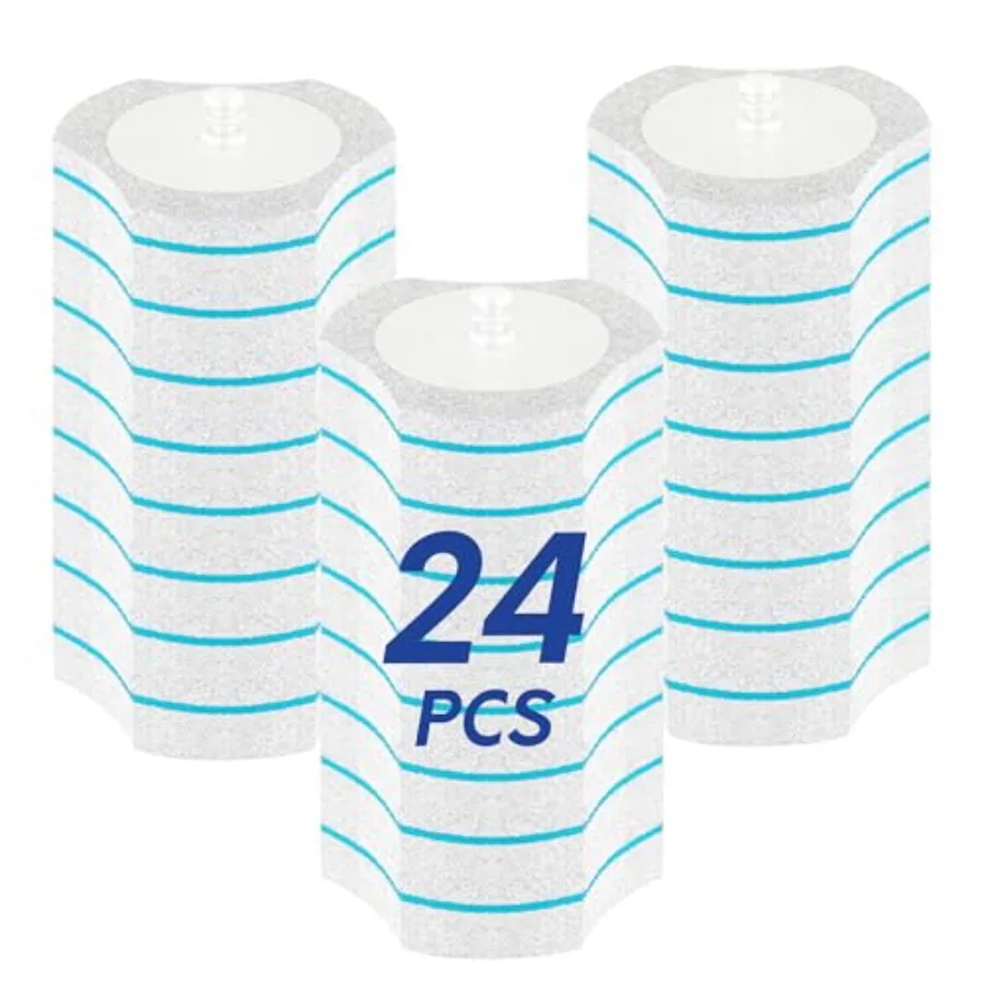 Only Compatible Disposable Toilet Brush, 24PCS Toilet Brush Refills, Replacement Heads for Toilet Brush
Only Compatible Disposable Toilet Brush, 24PCS Toilet Brush Refills, Replacement Heads for Toilet Brush