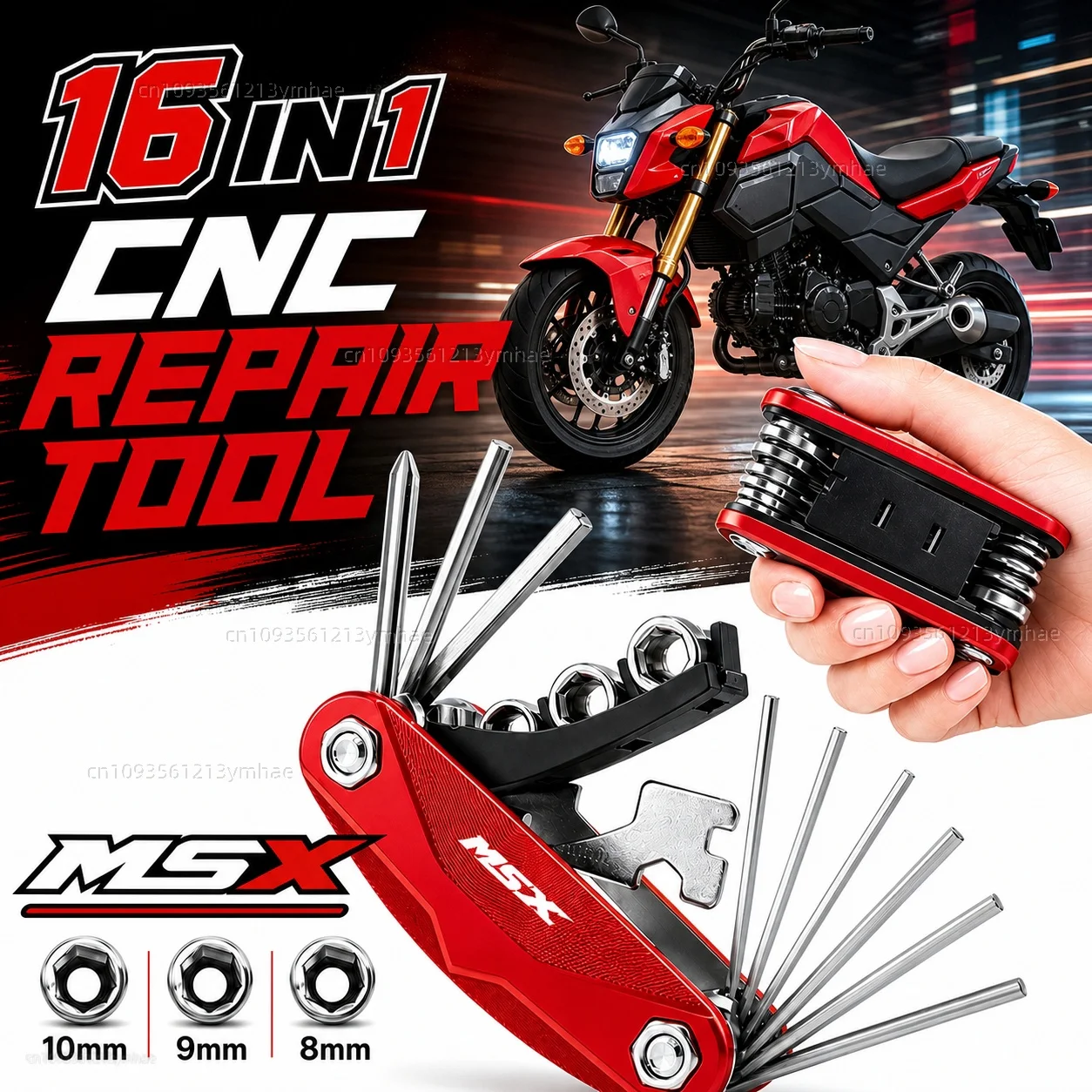 For Honda Grom125 MSX125 MSX125SF Grom 125 MSX 125 125SF 2013-2022 Motorcycle Tool Repair Kit Multifunctional Screwdriver
For Honda Grom125 MSX125 MSX125SF Grom 125 MSX 125 125SF 2013-2022 Motorcycle Tool Repair Kit Multifunctional Screwdriver