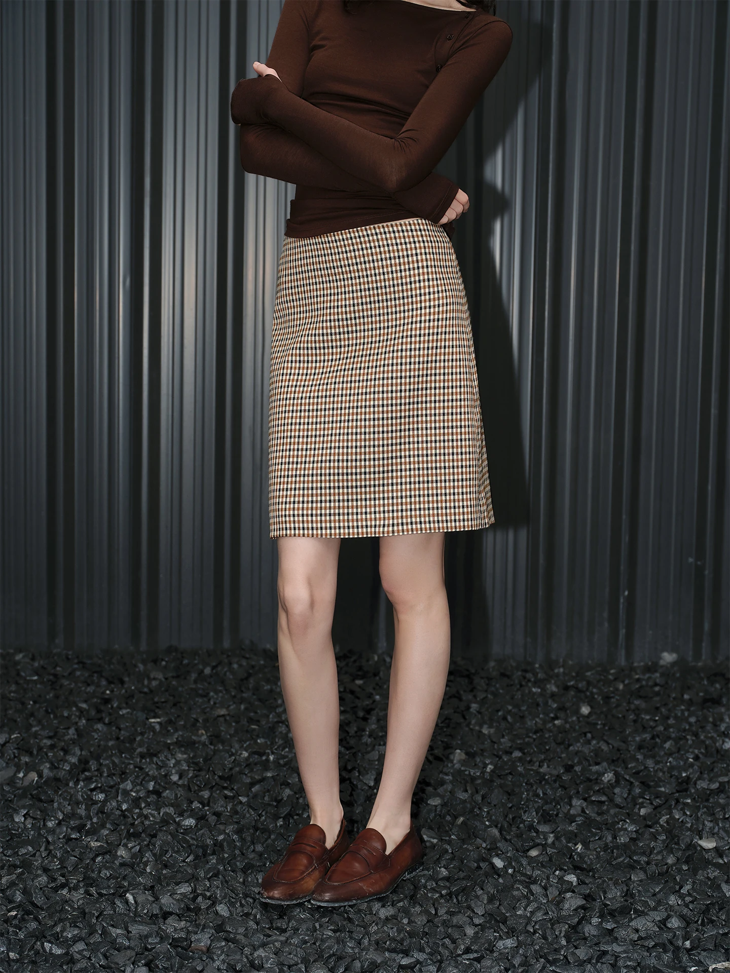 Bury Plaid Skirt Women's Spring 2026 Street Sle Warmth Polyester And Spandex A-Line Skirt Slimming Fit Casual
Bury Plaid Skirt Women's Spring 2026 Street Sle Warmth Polyester And Spandex A-Line Skirt Slimming Fit Casual