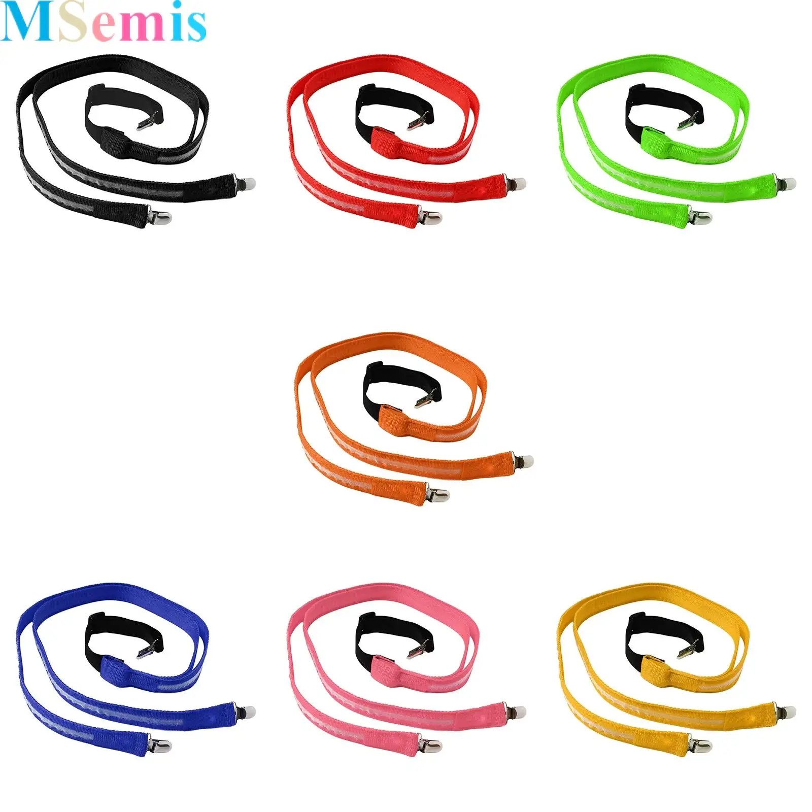 Light-up LED Suspenders with Clips 3 Glowing Modes Y-back Adjustable Detachable Illuminated Braces Party Costume Accessories
Light-up LED Suspenders with Clips 3 Glowing Modes Y-back Adjustable Detachable Illuminated Braces Party Costume Accessories