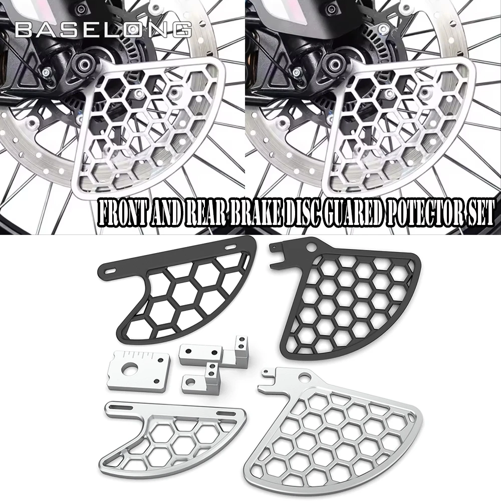 450MT IBEX450 Front And Rear Brake Disc Guared Potector Set Potection For CFMOTO CF MOTO 450 MT 2024 2025 2026 Motorcycle
450MT IBEX450 Front And Rear Brake Disc Guared Potector Set Potection For CFMOTO CF MOTO 450 MT 2024 2025 2026 Motorcycle