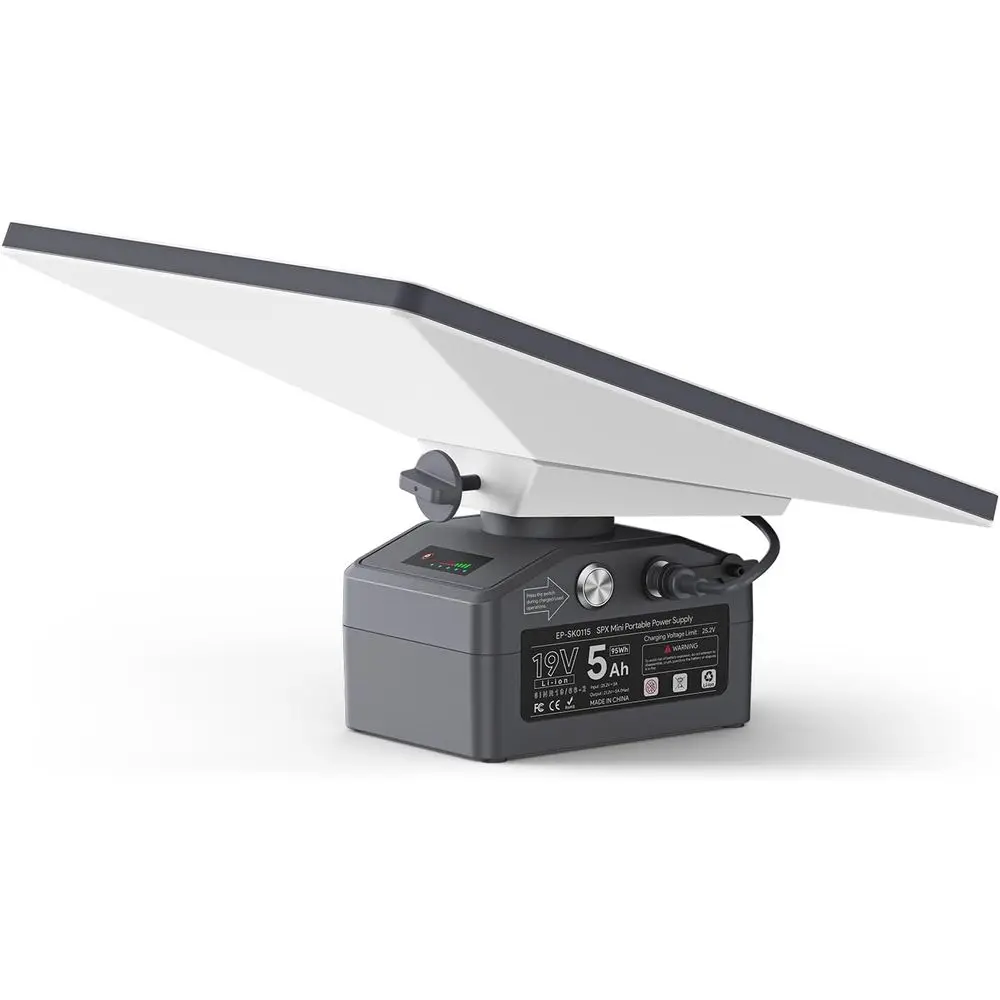 Portable 95Wh Power Supply, 19V/5A Output, IP65 Waterproof, 25.2V/3A Charger, Compatible with Mini X Satellite Device
Portable 95Wh Power Supply, 19V/5A Output, IP65 Waterproof, 25.2V/3A Charger, Compatible with Mini X Satellite Device