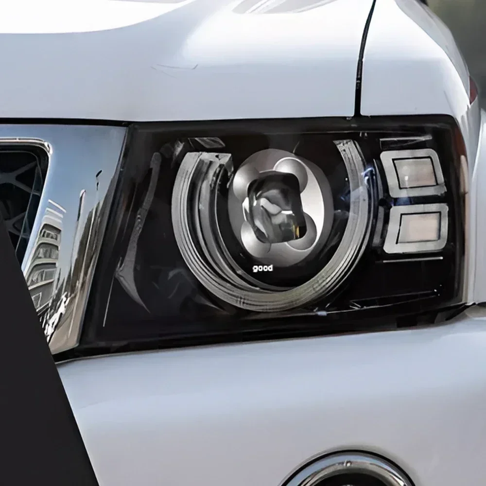 Для Nissan Patrol Y61 2005-2013 автомобильные передние фонари в сборе, обновленная высокая конфигурация, светодиодные бифокальные линзы, аксессуары для автомобильных фар
Для Nissan Patrol Y61 2005-2013 автомобильные передние фонари в сборе, обновленная высокая конфигурация, светодиодные бифокальные линзы, аксессуары для автомобильных фар