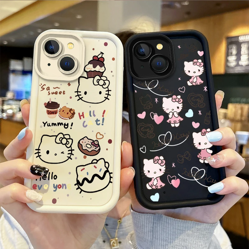 Sanrio Hello Kitty Anime Case for iPhone 16 15 14 13 12 11 Pro Max 16 15 14 8 7 Plus X XS Max 8 7 Silicone Anti-Scratch Cover
Sanrio Hello Kitty Anime Case for iPhone 16 15 14 13 12 11 Pro Max 16 15 14 8 7 Plus X XS Max 8 7 Silicone Anti-Scratch Cover