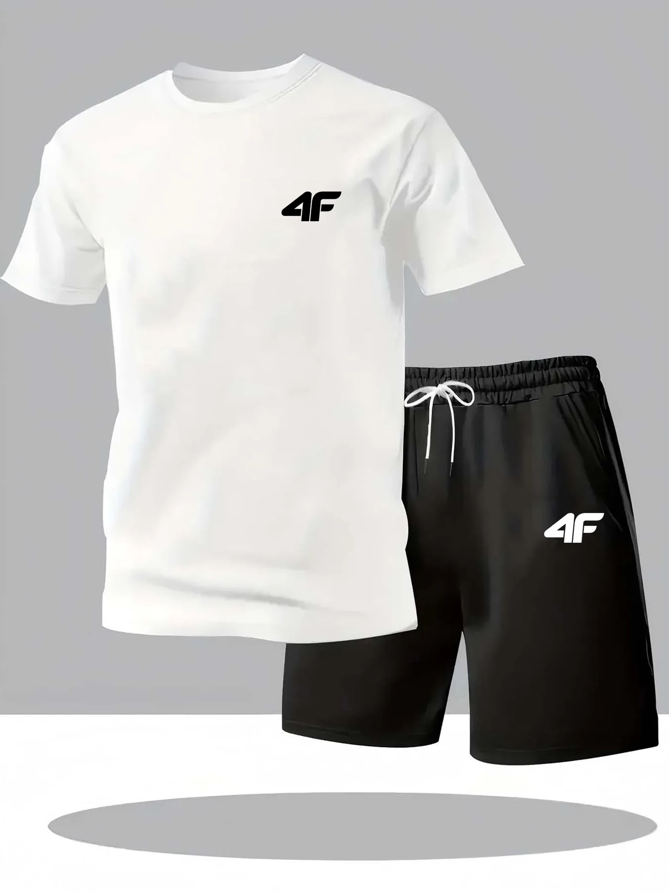 Men's Summer Sports Set Quick Drying Breathable Mesh Short Sleeve T-Shirt And Shorts Two-Piece Running Workout Outfit 2025
Men's Summer Sports Set Quick Drying Breathable Mesh Short Sleeve T-Shirt And Shorts Two-Piece Running Workout Outfit 2025