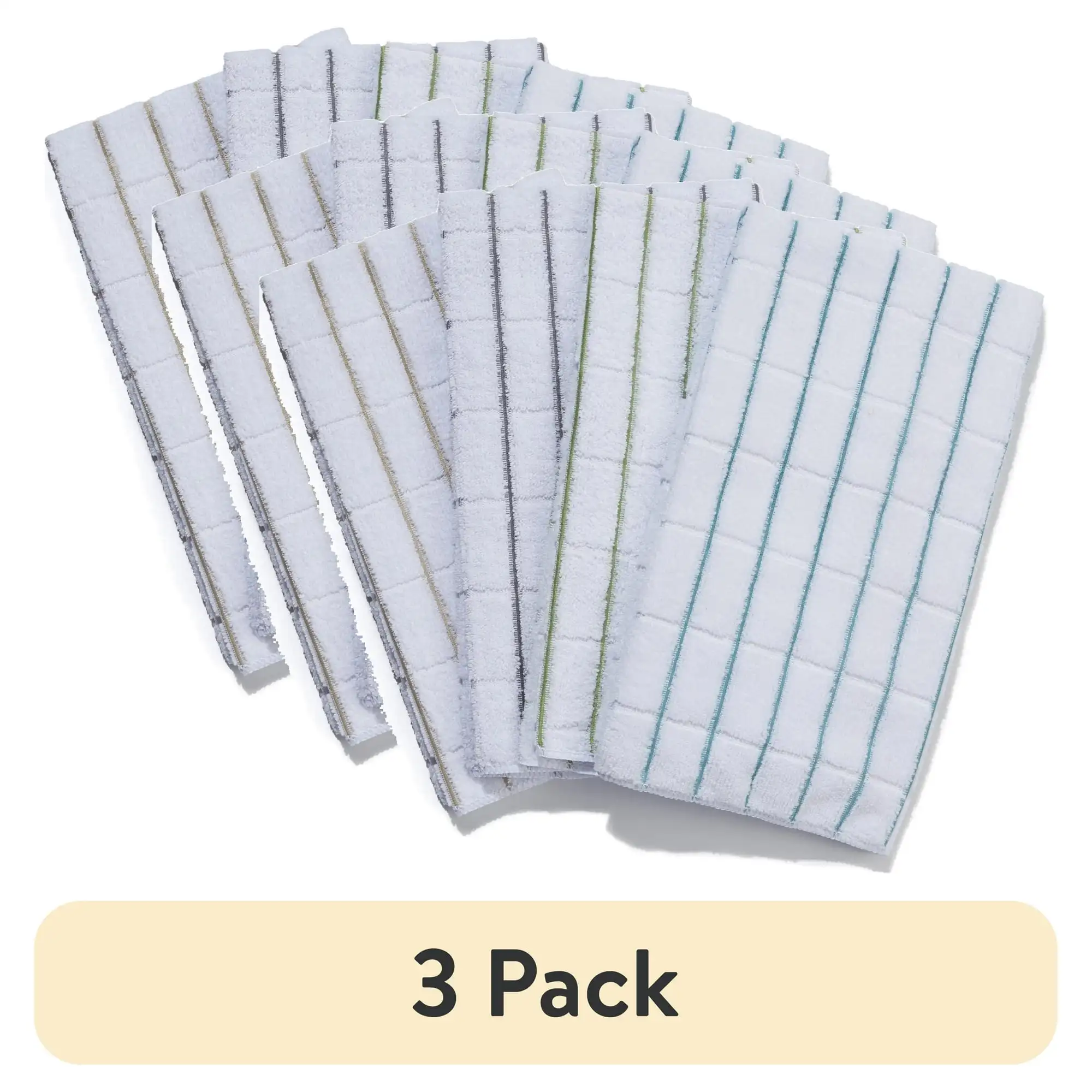 3 упаковки Mainstays, 4 шт., кухонные полотенца в полоску из микрофибры, белые
3 упаковки Mainstays, 4 шт., кухонные полотенца в полоску из микрофибры, белые